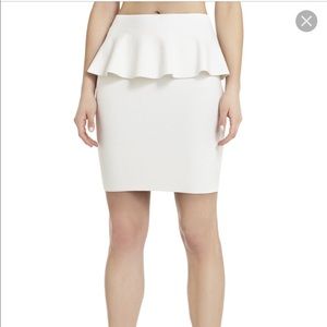 BCBG Maxazria  Malisa Peplum skirt